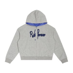 Rich Forever Wayz Essential Grey Track Suit Set