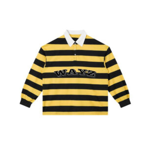 Wayz Black & Yellow Striped Jersey