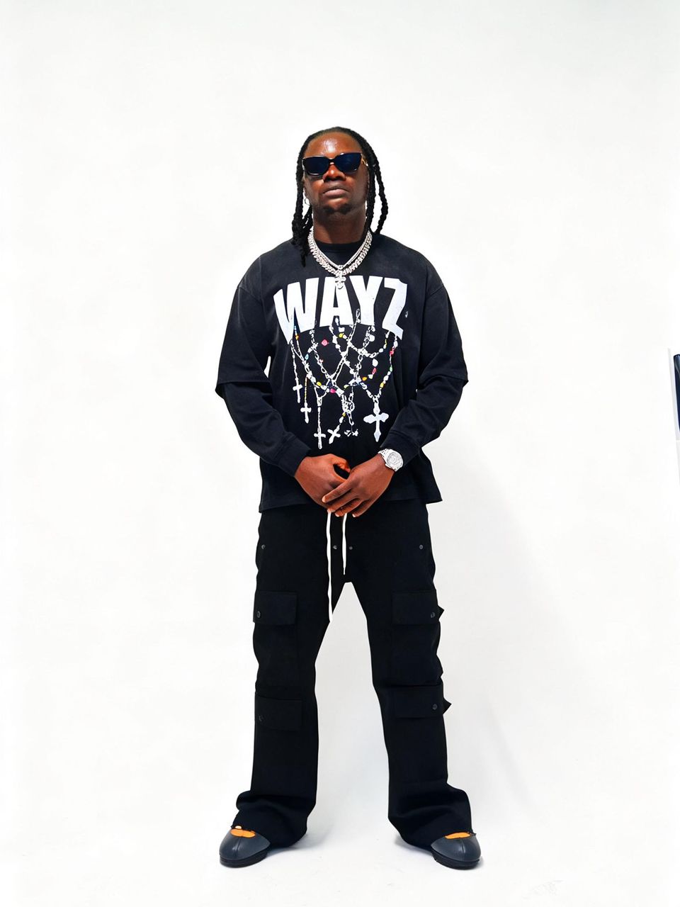 Wayz Holy Chains Longsleeve Oversized Tee - Image 4